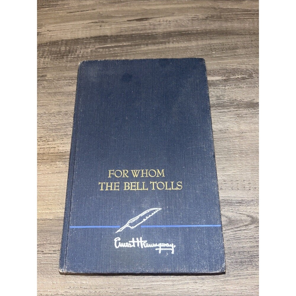 For Whom the Bell Tolls by Ernest Hemingway | 1940 Vintage HC Book | Scribners